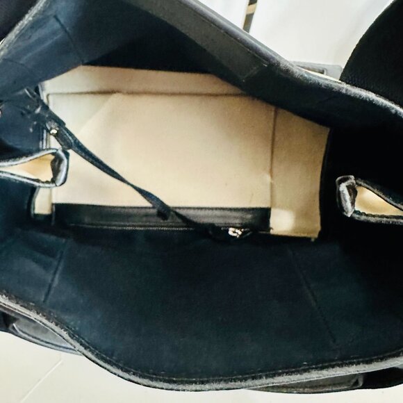 AUTHENTIC BALENCIAGA PARIS CABAS CANVAS AND LEATHER TOTE VINTAGE MADE IN ITALY - Picture 5 of 16